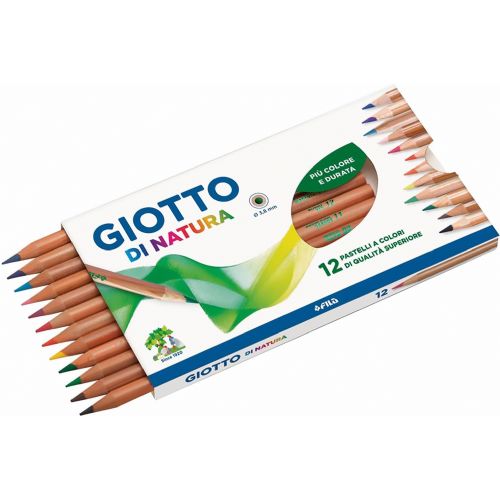 PASTELLI GIOTTO NATURA A 12 4,0 FILA F240600